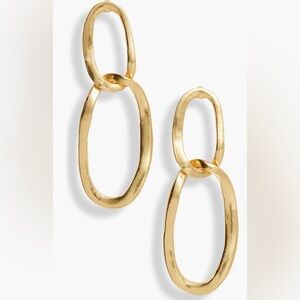 Chic Gold Double Hoop Earrings